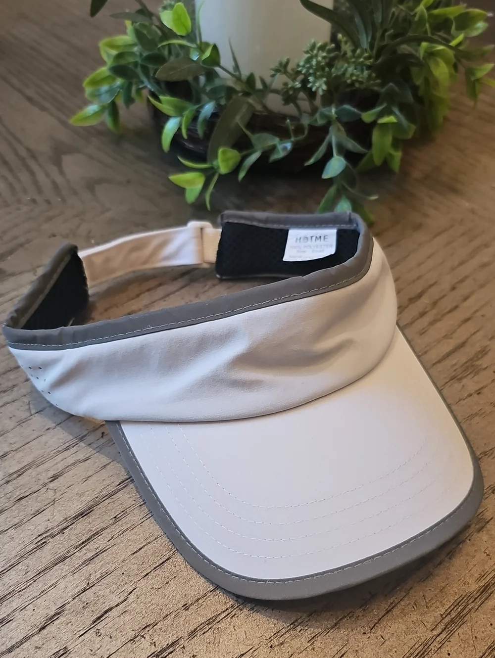 White and Gray Visor Boys